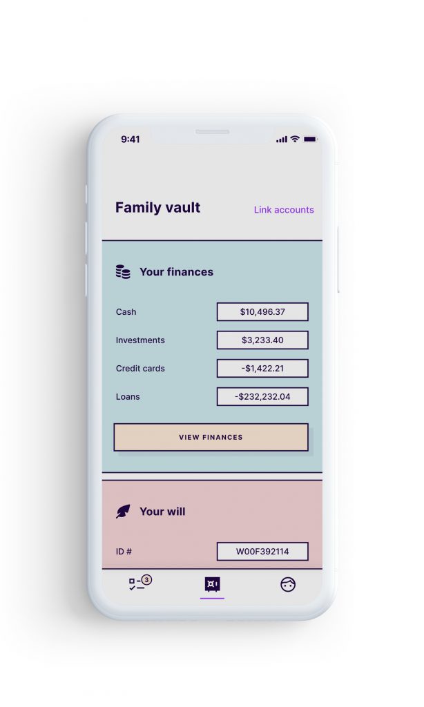 app for finances and domestic works